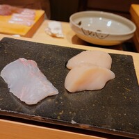 鮨処 やまと - ひらめ、ほたて