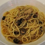 ギンザイルチェントロ - ツナとブラックオリーブのスパゲティ（１７０ｇ）②