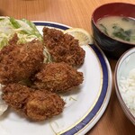 ずう - カキフライ定食