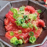 焼肉たかしま - ミニユッケ