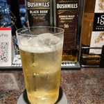 バー エグザゴーヌ - R5.3  ブッシュミルズ16年ソーダ割り