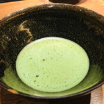 日本料理 丸しま - お抹茶♻️