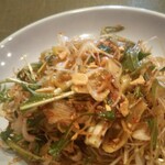大昌園 - 水菜と葱の韓国風サラダ