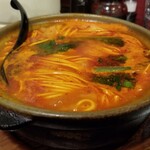 中国家庭料理 楊 - 海老ワンタン麺。