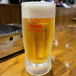 Yakiniku Kokokara - ＊オリオンビール（中）（¥528）