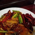 中国家庭料理 楊 - 唐辛子多し。