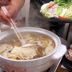 季節料理 藤原 - 鍋奉行は某あにきです