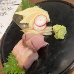 KURIYA 卓 - クロマグロとたけのこ刺