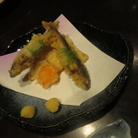 しゃぶしゃぶ・日本料理 木曽路 銀座五丁目店 - 稚鮎と筍の天麩羅