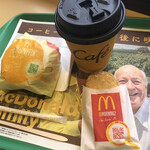 マクドナルド - エッグマックマフィンセット