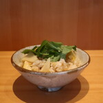 こころや - 金目鯛と竹の子と三つ葉の炊き込みご飯