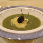 トゥ・ラ・ジョア - 三種野菜の冷製スープ　(2013/07)