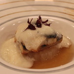 トゥ・ラ・ジョア - 夏大根と鰻の一皿　(2013/07)