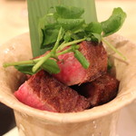 トゥ・ラ・ジョア - ワインビーフ のアップ　(2013/07)