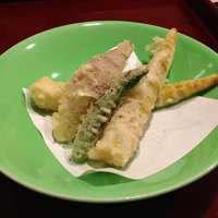 割烹かめ清 - 旬の揚げ物。