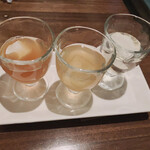 FOOD+Bar ROJI - 梅酒の3種飲み比べ