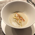 ahill ginza - スープ:熊本県産 新ごぼうのポタージュ