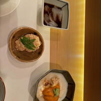 みや古 - 子持ちべいかの刺身、鯛子、汲み上げ湯葉