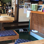 熊川宿　ひのきや - 奥に座敷があります