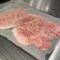 鉄板焼 ステーキ 北野坂 - 焼きしゃぶ