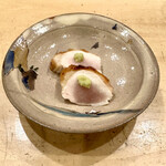 焼鳥 谷口 - むね肉タタキ