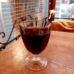 PIZZERIA DEL CAPITANO - がぶ飲み赤ワイン 500円