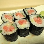 さか卯 - トロたく巻き