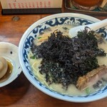 がんこや かるがん - 料理写真:岩のりラーメン　味玉