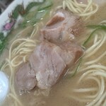 江ちゃんラーメン - 肉厚が３つ＼(^o^)／