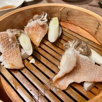 のどぐろの中俣 新橋 - キンキの蒸籠蒸し