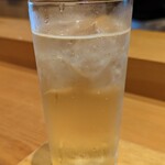 天ぷら たけうち - 知多ハイボールからスタート