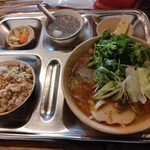 アンゴン - 海老塩ご飯とブンボー　1000円