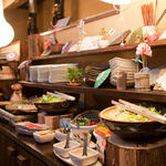 Gyuuriki Asuka - 焼き野菜・生野菜の明日香バー 525円で食べ放題♪旬の野菜を豊富に揃えております！