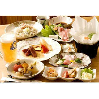 Banquet set (4300 yen/1 person)