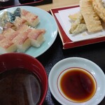 天ぷら食堂 魚徳 - 『ばってらセット』