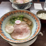 石臼玄麦自家製らーめん 丸竈 - のどぐろ魚介らーめん　塩