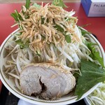 ラーメン もっけだの - 2023.4限定『海老塩ラーメン野菜マシマシ』