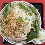 ラーメン もっけだの - 2023.4限定『海老塩ラーメン野菜マシマシ』