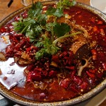 中華料理 四季 - 毛血旺（マオ・シュエ・ワン）