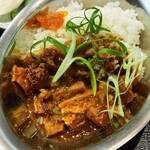 さぬきうどん　ゆう庵 - カレーライスにして頂く