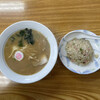 そば処 大むら - マヨラーメンと半チャーハン