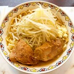 ケー ダイナー - 小ラーメン極太麺300gニンニク