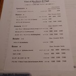 ピッツェリア イル スオーノ スコッレ 22 - 2023年3月のメニュー