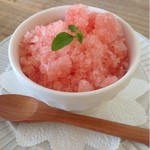 リゴロ　カフェ - すいかのグラニテ  400円