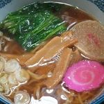 そば処 美津家 - 昔風ラーメン（醤油）５００円