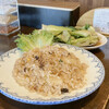 Batsu - パイナップルチャーハン&青菜炒め