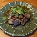Supaisu To Osake Shokuraku Tabe - 上州牛ランプ肉。