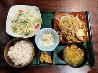 Yuagari Chaya Ikkyuu - 生姜焼き定食