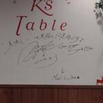 K's Table - 