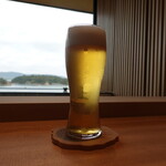 SUSHI YUTAKA ZEN - 生ビール